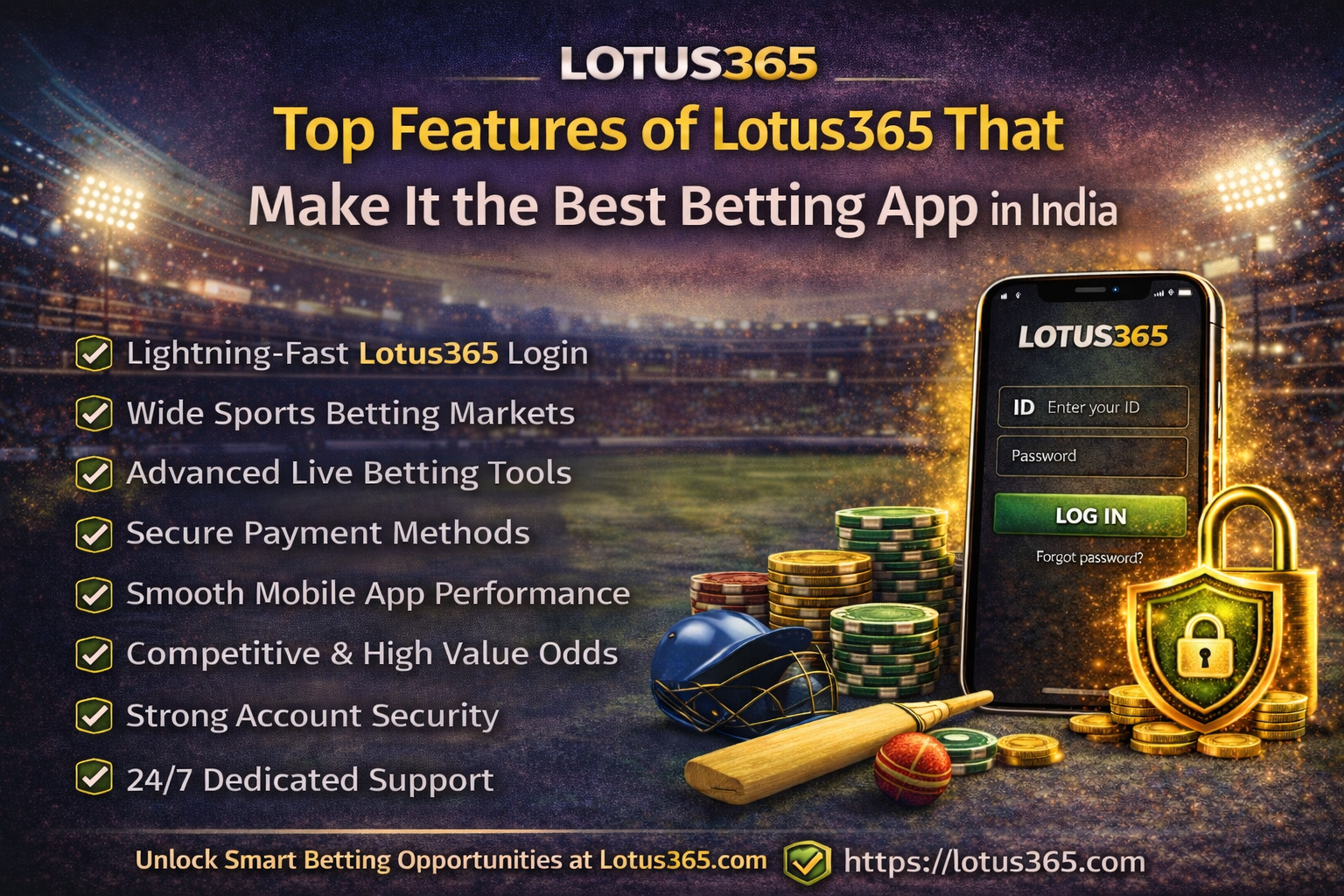 Lotus365 App Review: Features, Benefits, and How to Secure Your Lotus365 ID